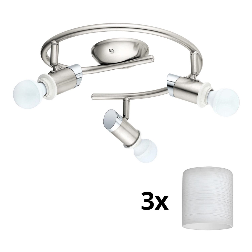 Eglo - LED Kohtvalgusti MY CHOICE 3xE14/4W/230V  matt kroom/valge