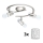 Eglo - LED Kohtvalgusti MY CHOICE 3xE14/4W/230V  matt kroom/valge