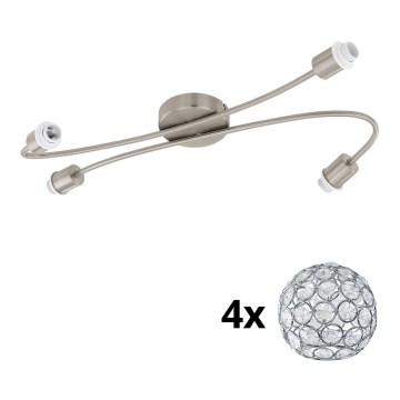 Eglo - LED Kohtvalgusti MY CHOICE 4xE14/4W/230V matt kroom