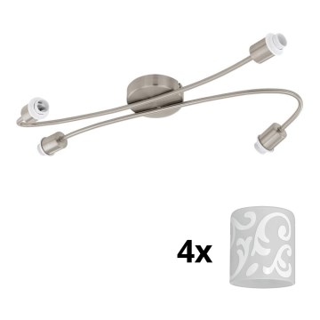 Eglo - LED Kohtvalgusti MY CHOICE 4xE14/4W/230V matt kroom/valge
