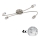 Eglo - LED Kohtvalgusti MY CHOICE 4xE14/4W/230V matt kroom/valge/must
