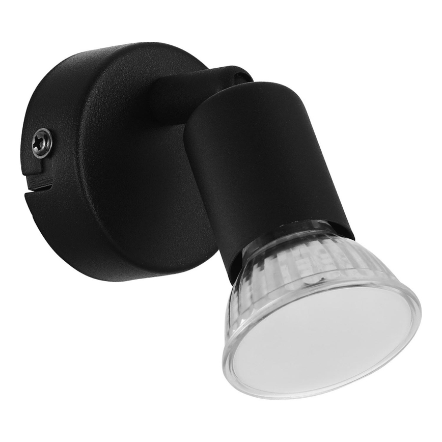 Eglo - LED Kohtvalgusti seinale 1xGU10/2,8W/230V 3000K must