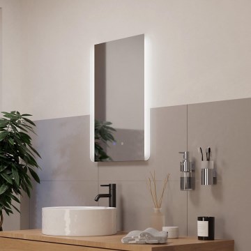Eglo - LED Kütteelelemendi ja taustvalgustusega vannitoapeegel LED/28W/230V IP44