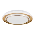 Eglo - LED-laelamp 24W/230V 2700/4000/6500K Ø 40 cm kuldne
