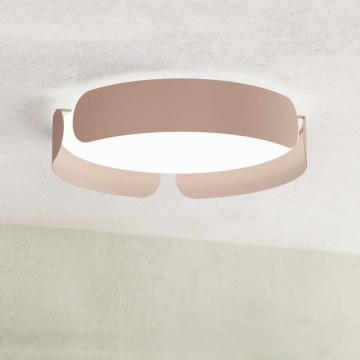 Eglo - LED laelamp LED/20W/230V, läbimõõt 37 cm, pruun