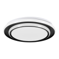 Eglo - LED-laelamp LED/24W/230V 2700/4000/6500K läbimõõt 40 cm must