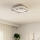 Eglo - LED Laevalgusti 1xLED/16,2W/230V + 1xLED/9,2W 38x38 cm valge