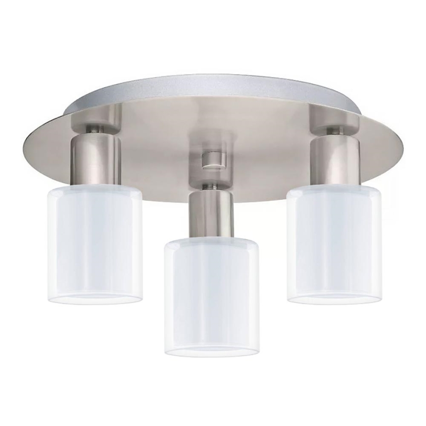 Eglo - LED Laevalgusti MY CHOICE 3xE14/4W/230V matt kroom/valge