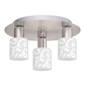 Eglo - LED Laevalgusti MY CHOICE 3xE14/4W/230V matt kroom/valge