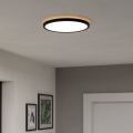 Eglo - LED Laevalgusti vannituppa LED/13,9W/230V 2700/4000/6500K d. 30 cm IP44 must