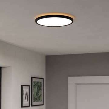 Eglo - LED Laevalgusti vannituppa LED/13,9W/230V 2700/4000/6500K d. 30 cm IP44 must