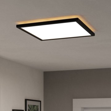 Eglo - LED Laevalgusti vannituppa LED/17,6W/230V 2700/4000/6500K 39x39 cm IP44 must