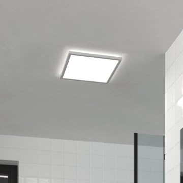 Eglo - LED Laevalgusti vannituppa LED/17,6W/230V 2700K/4000K/6500K 39x39 cm IP44 valge