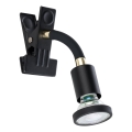 Eglo - LED-lamp klambriga 1xGU10/4,5W/230V must