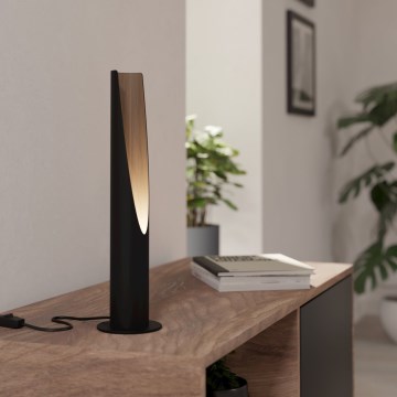 Eglo - LED Laualamp 1xGU10/4,5W/230V 3000K must/pruun