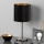 Eglo - LED Laualamp TUNJA 1xE27/60W/230V 26,5 cm matt kroom/must