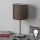 Eglo - LED Laualamp TUNJA 1xE27/60W/230V 26,5 cm matt kroom/pruun