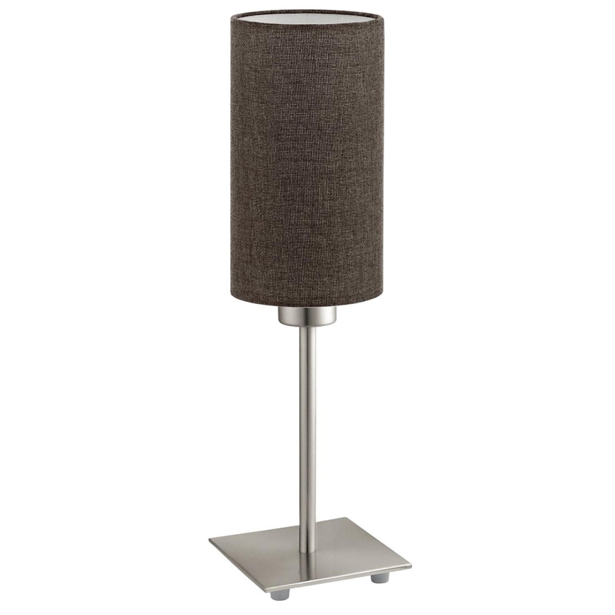 Eglo - LED  Laualamp TUNJA 1xE27/60W/230V 26,5 cm mattkroom/pruun
