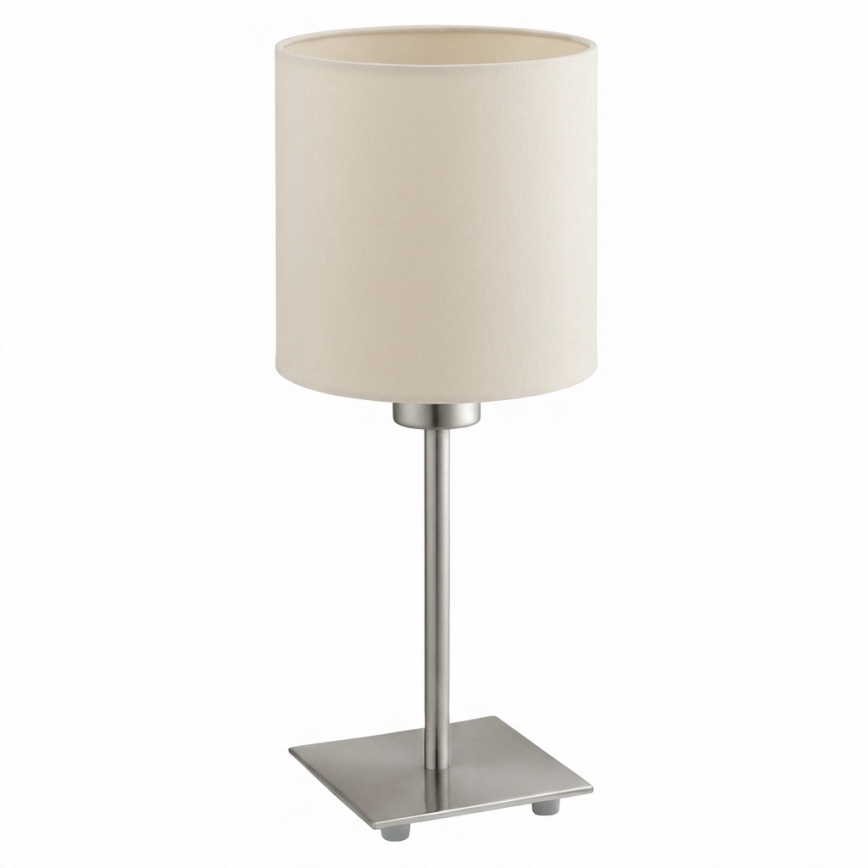 Eglo - LED-laualamp TUNJA 1xE27/60W/230V kreemjas