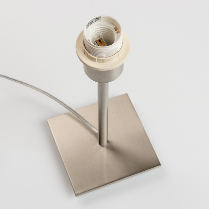 Eglo - LED-laualamp TUNJA 1xE27/60W/230V kreemjas