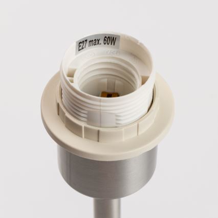 Eglo - LED-laualamp TUNJA 1xE27/60W/230V kreemjas