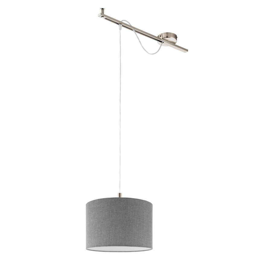 Eglo - LED Lühter CALCENA 1xE27/60W/230V kroom/hall