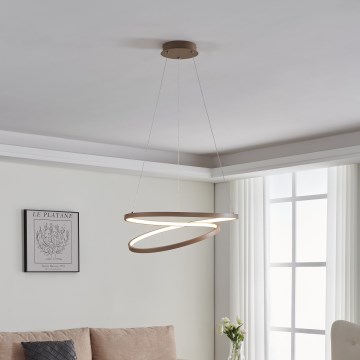 Eglo - LED Lühter LED/36W/230V 3000K beež