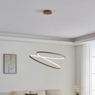 Eglo - LED Lühter LED/42W/230V 3000K beež