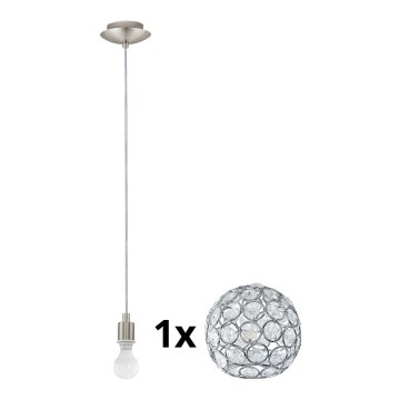 Eglo - LED Lühter MY CHOICE 1xE14/4W/230V  matt kroom