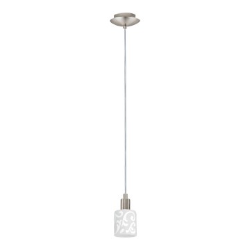 Eglo - LED Lühter MY CHOICE 1xE14/4W/230V  matt kroom/valge