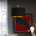 Eglo - LED Lühter TUNJA 1xE27/60W/230V must