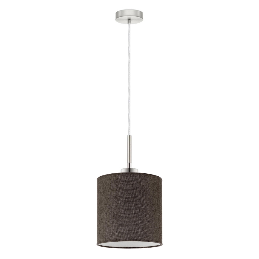 Eglo - LED Lühter TUNJA 1xE27/60W/230V pruun