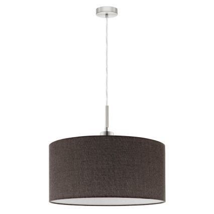 Eglo - LED Lühter TUNJA 1xE27/60W/230V pruun