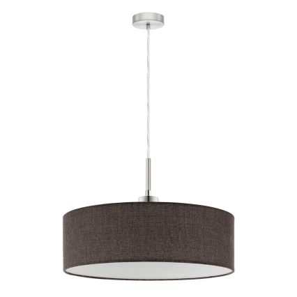 Eglo - LED Lühter TUNJA 1xE27/60W/230V pruun