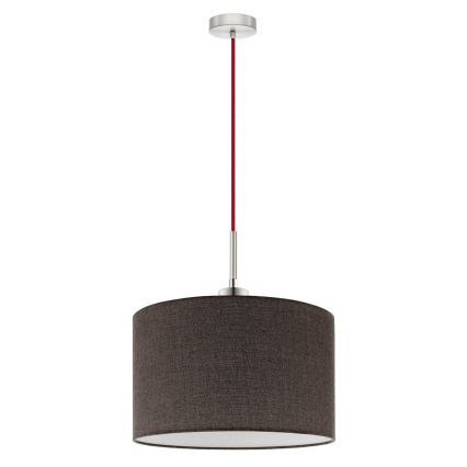 Eglo - LED Lühter TUNJA 1xE27/60W/230V pruun