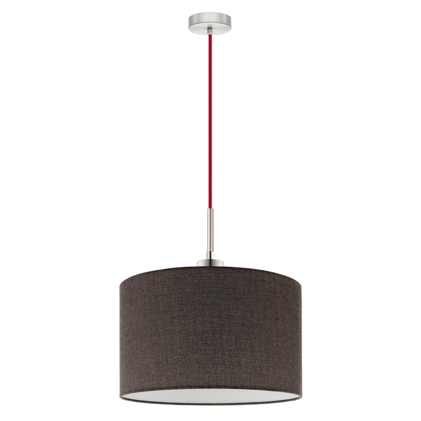 Eglo - LED Lühter TUNJA 1xE27/60W/230V pruun
