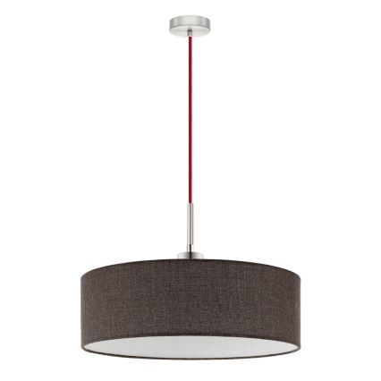 Eglo - LED Lühter TUNJA 1xE27/60W/230V pruun