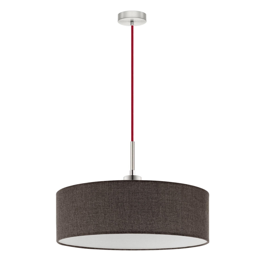 Eglo - LED Lühter TUNJA 1xE27/60W/230V pruun