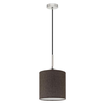 Eglo - LED Lühter TUNJA 1xE27/60W/230V pruun