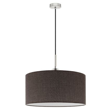Eglo - LED Lühter TUNJA 1xE27/60W/230V pruun
