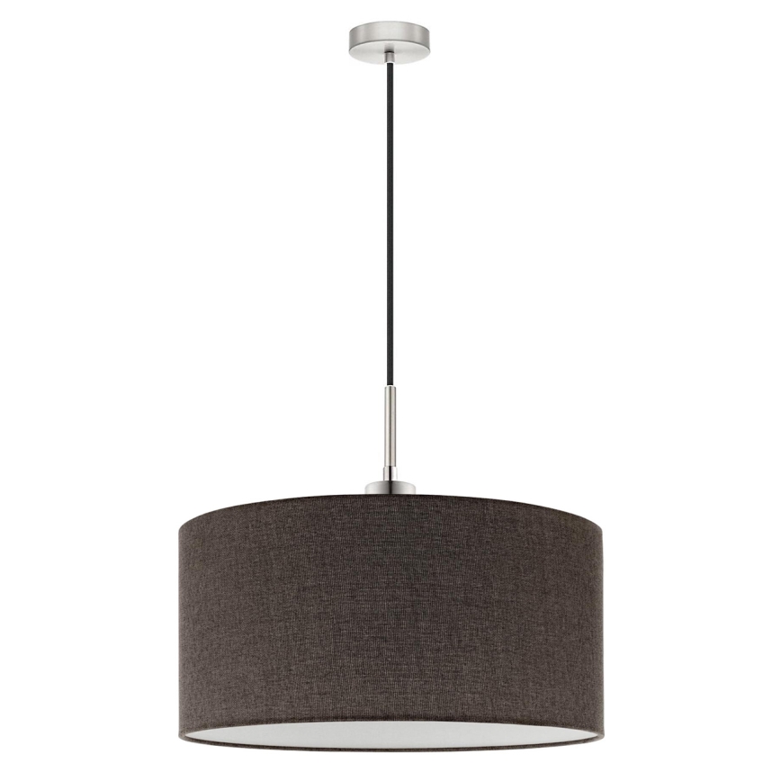Eglo - LED Lühter TUNJA 1xE27/60W/230V pruun