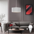 Eglo - LED Lühter TUNJA 1xE27/60W/230V valge