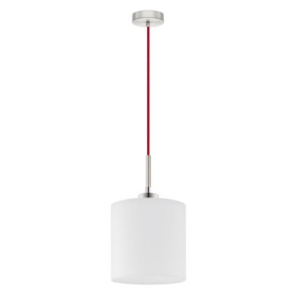 Eglo - LED Lühter TUNJA 1xE27/60W/230V valge