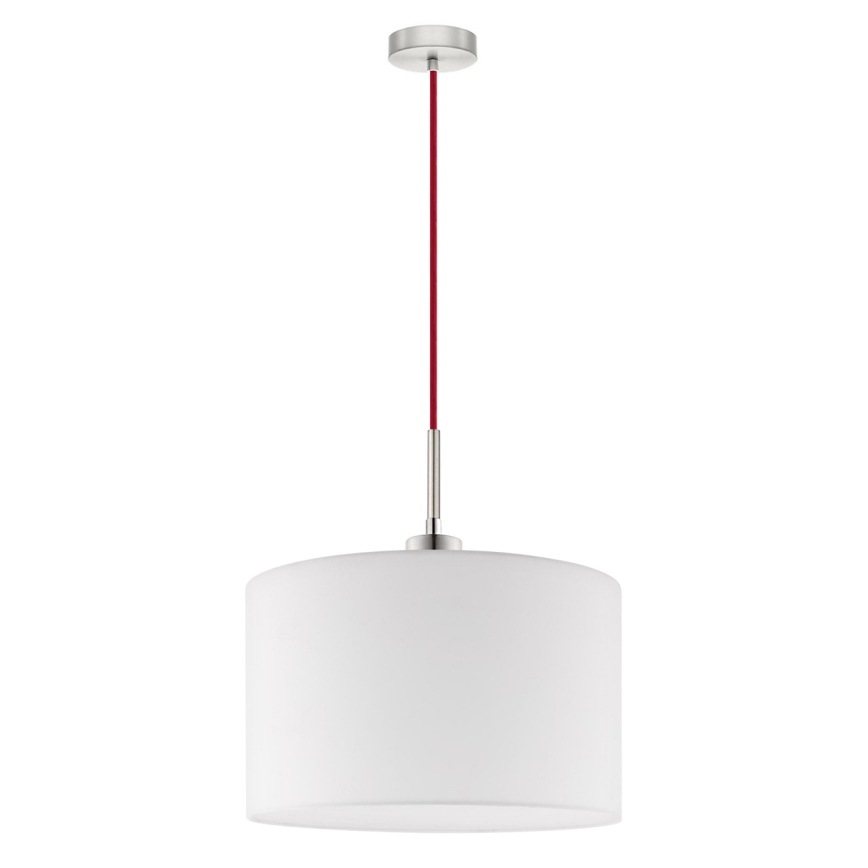 Eglo - LED Lühter TUNJA 1xE27/60W/230V valge