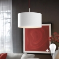 Eglo - LED Lühter TUNJA 1xE27/60W/230V valge