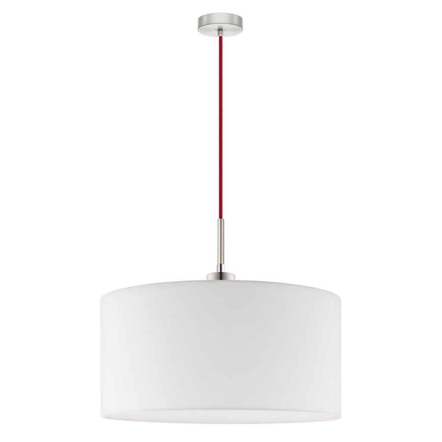 Eglo - LED Lühter TUNJA 1xE27/60W/230V valge