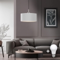 Eglo - LED Lühter TUNJA 1xE27/60W/230V valge