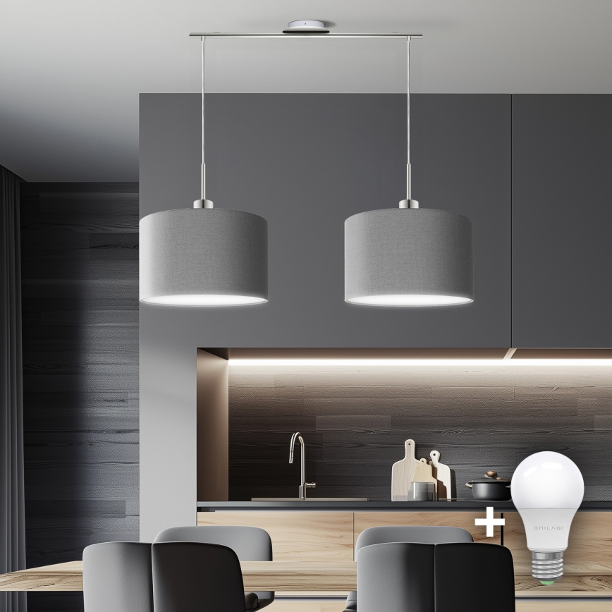 Eglo - LED Lühter TUNJA 2xE27/60W/230V hall
