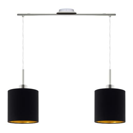 Eglo - LED Lühter TUNJA 2xE27/60W/230V must