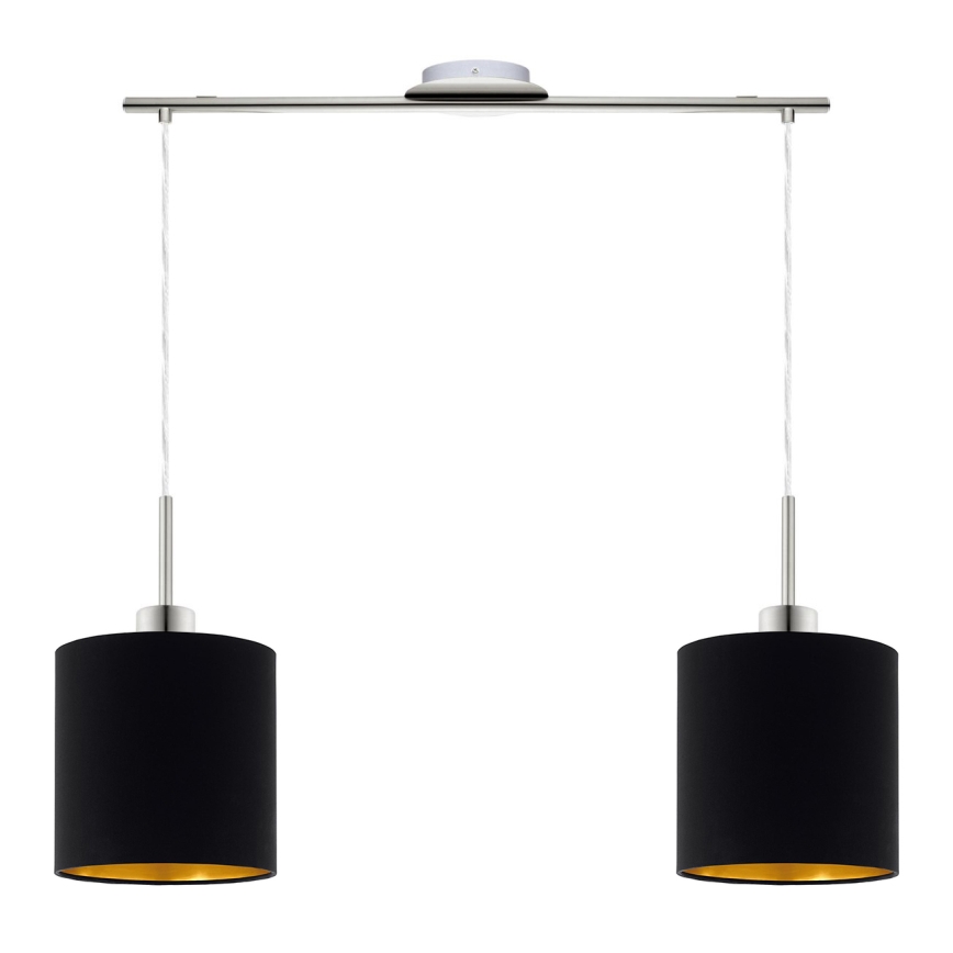 Eglo - LED Lühter TUNJA 2xE27/60W/230V must
